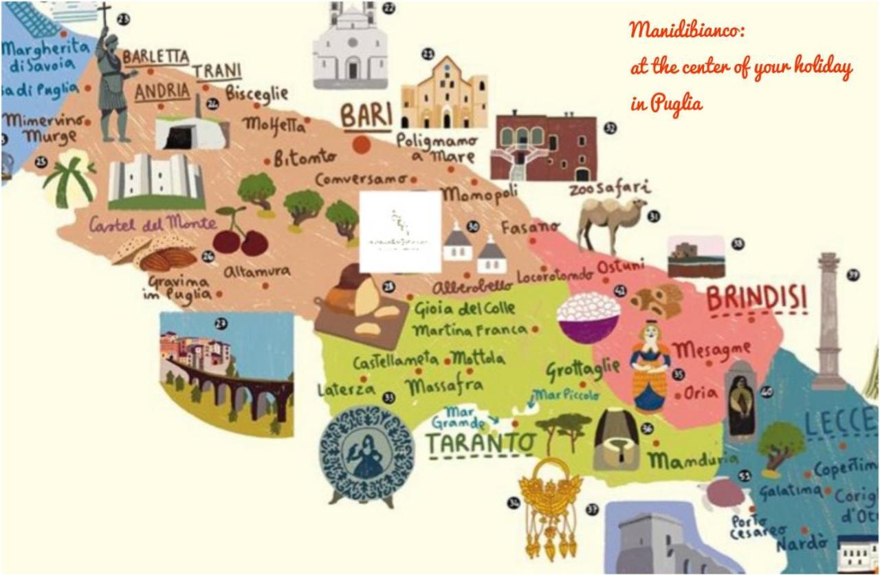 Manidibianco Apulian Relaxing Stay Turi Dış mekan fotoğraf